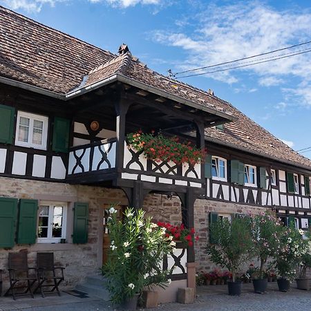 Chambres D'Hotes De Charme A La Ferme Freysz Quatzenheim Exterior foto