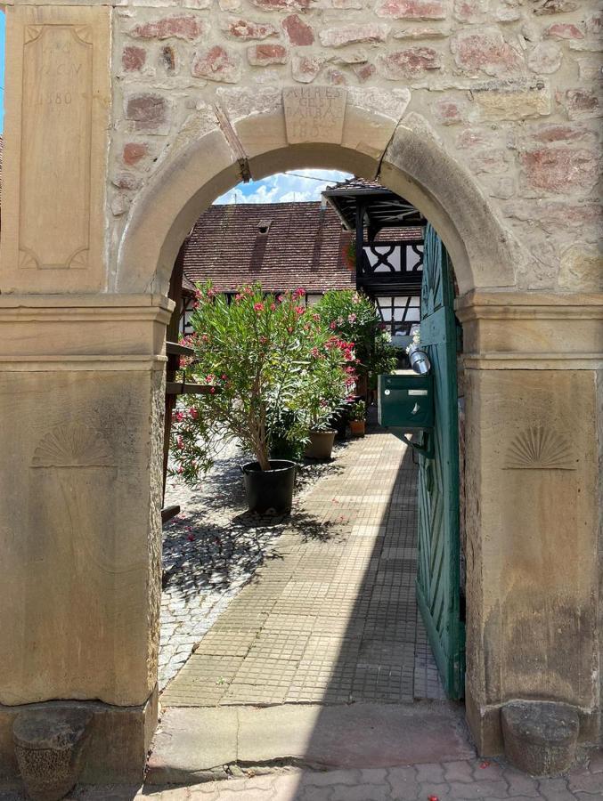 Chambres D'Hotes De Charme A La Ferme Freysz Quatzenheim Exterior foto